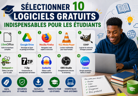10 logiciels gratuits