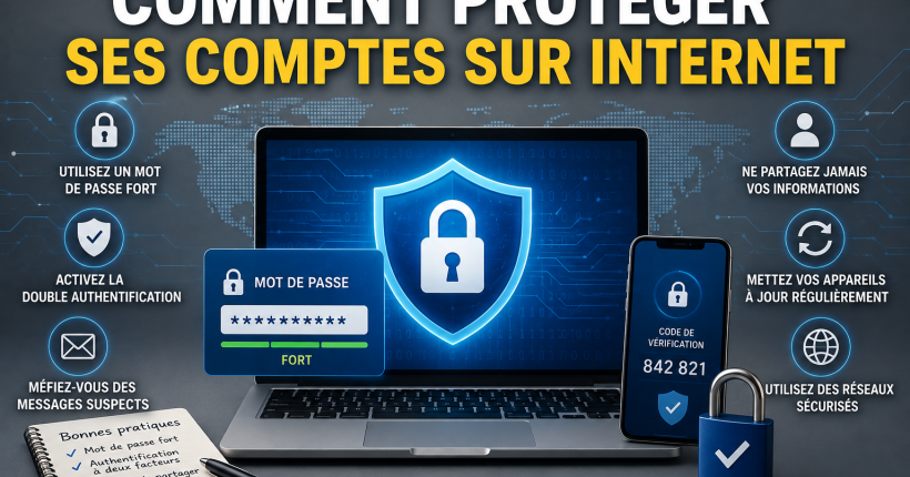 Comment protéger ses comptes