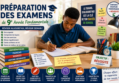 MENFP 3 , Préparation des examens