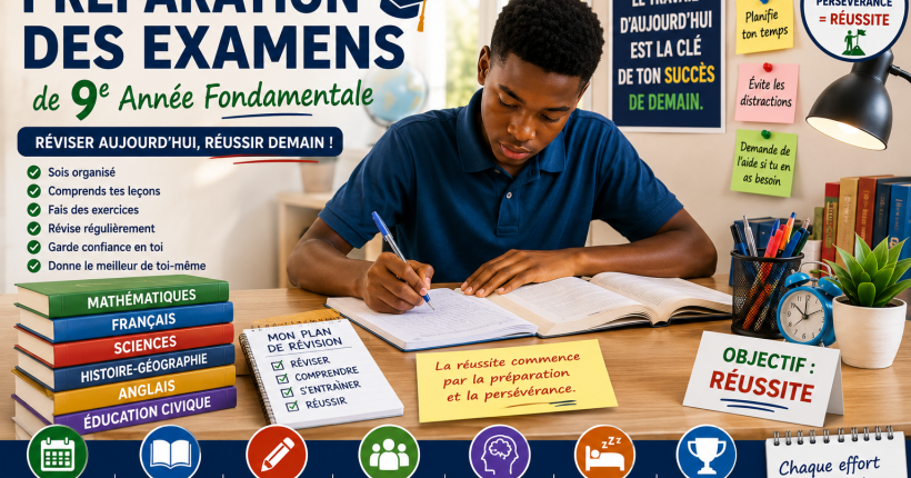 MENFP 3 , Préparation des examens