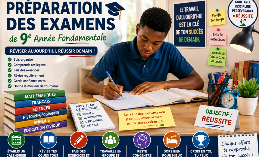 MENFP 3 , Préparation des examens